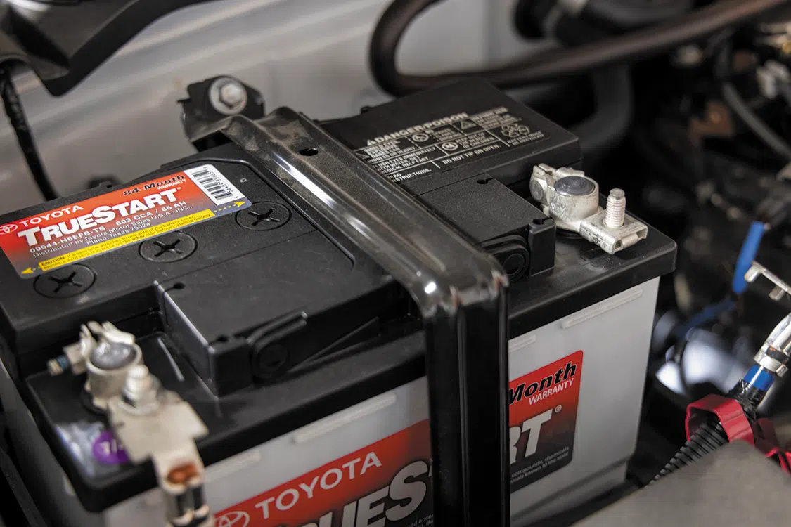 Unhook the battery